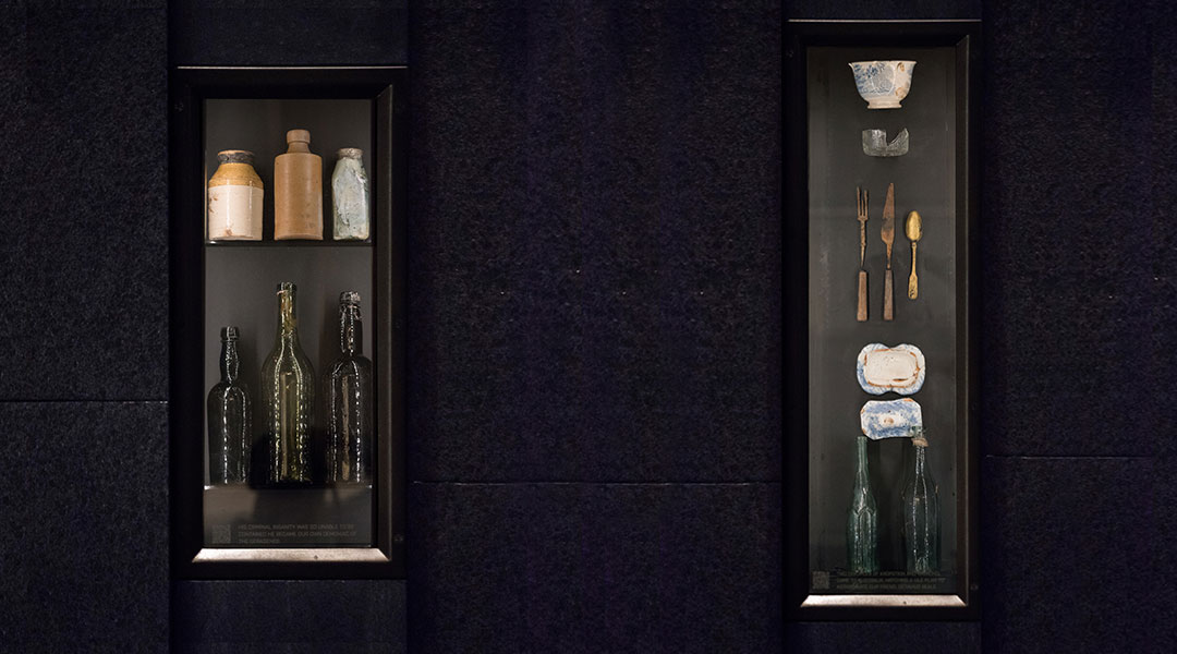 artefacts displayed within the public domain at EY Centre, 200 George Street