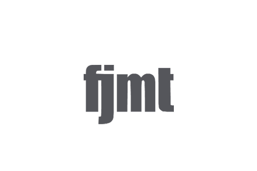 grey FJMT logo